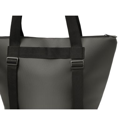 Сумка-холодильник Cool XL с двумя лямками на плечо, темно-серый-3