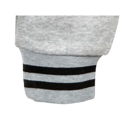 Бомбер Oxford, серый меланж, унисекс-12