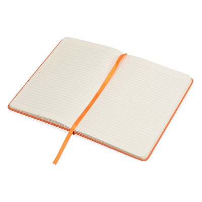 Блокнот А5 Magnet 14,3*21 с магнитным держателем для ручки, оранжевый-2