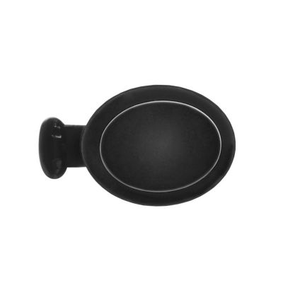 Металлическая шариковая ручка soft touch Ellipse gum, черный-1