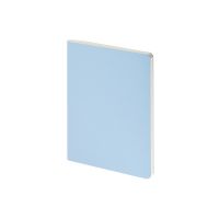 Бизнес тетрадь А5 Megapolis flex 60 л. soft touch клетка, зефирный голубой