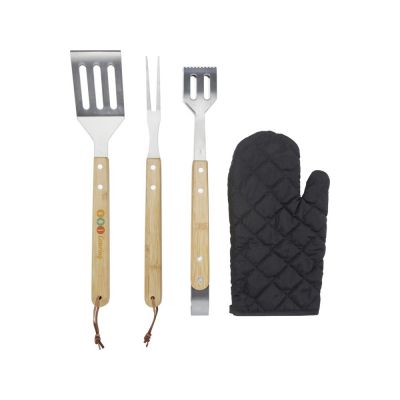 Gril Набор для барбекю из 5 предметов, черный-5