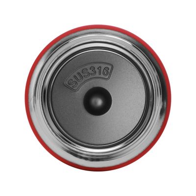 Термос с индикатором температуры Module, 360 мл, красный-7