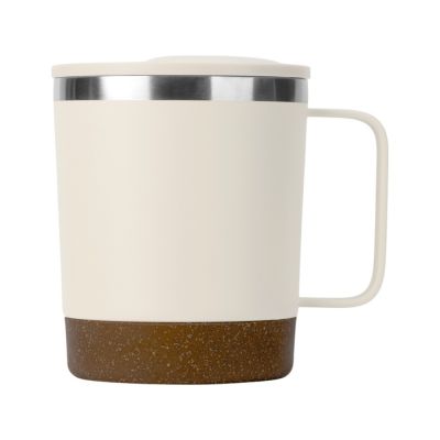 Стальная кружка с двойными стенками Swipe, белый0,00-3