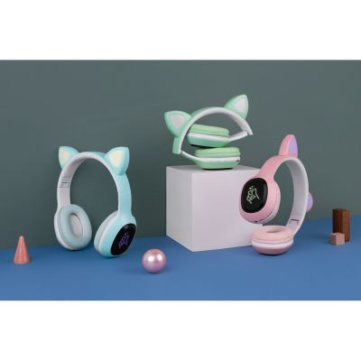 Беспроводные наушники Rombica MySound BH-19 Blue-7