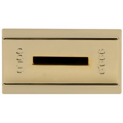 Копилка Слиток золота, золотистый-2