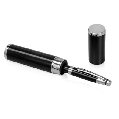 Ручка шариковая Ковентри в футляре черная-0