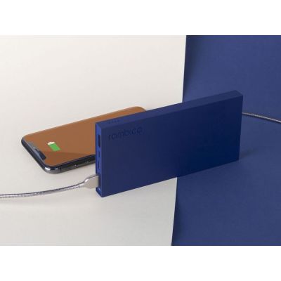 Внешний аккумулятор Rombica NEO ARIA Sienna, 10000мАч, Soft-touch, PD, QCharge, Type-C, охра/синий-5