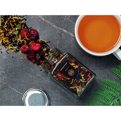 Чай черный, серия Bouquet, таежный сбор, стеклянная банка-5