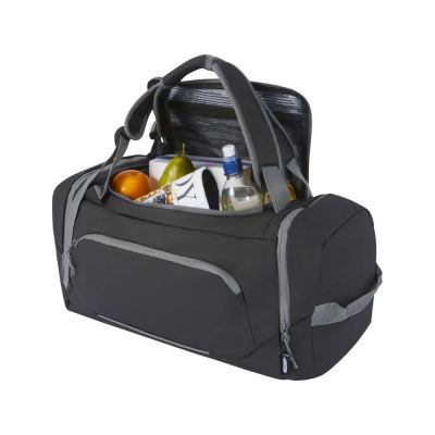 Водонепроницаемая спортивная сумка-рюкзак Aqua, объемом 35 л, сплошной черный-3