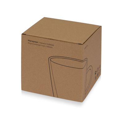 Кружка с двойными стенками Innsbruck конусообразный, с ручкой 320 мл-3