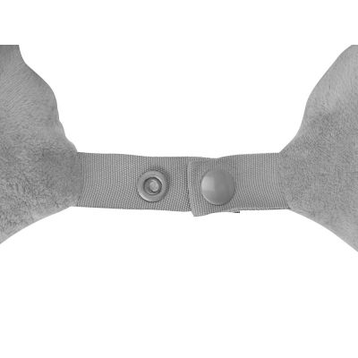 Подушка Basic из микрофибры с эффектом памяти U-shape, серый-3