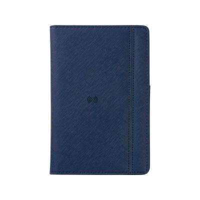 Органайзер с функцией беспроводной зарядки Manner, 5000 mah, темно-синий-1