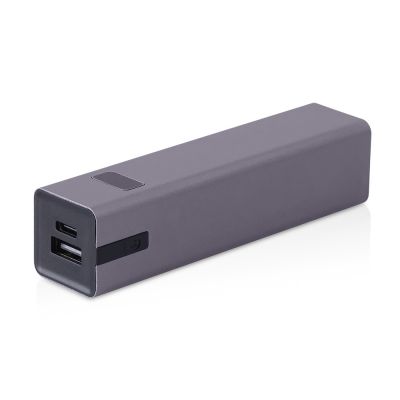 Внешний аккумулятор Rail, 5000 mAh, темно-серый-0