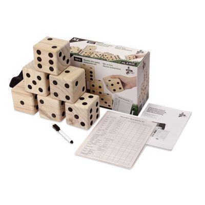 Деревянная игра в кости, XL Dice-2