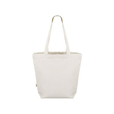 Сумка для шоппинга Cotton из переработанного хлопка 280 г, натуральный-1