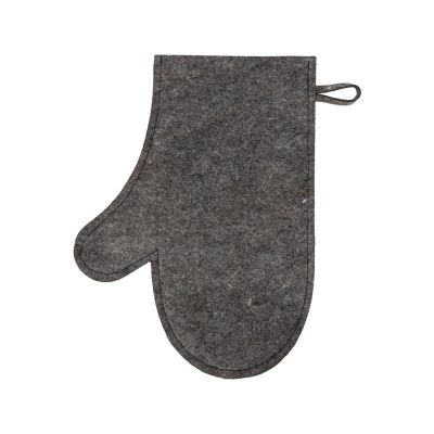 Рукавичка для бани и сауны Healing, серый графит-2