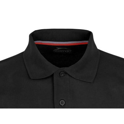 Рубашка поло Point мужская с длинным рукавом, черный-2