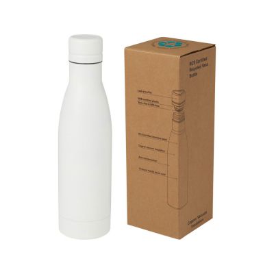 Бутылка с вакуумной изоляцией Vasa объемом 500 мл, белый-4