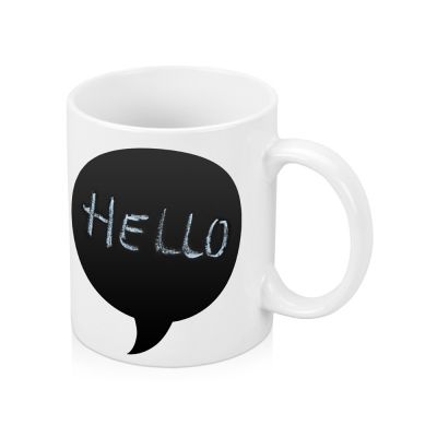 Кружка с покрытием для рисования мелом  Tiza, 320 мл-1