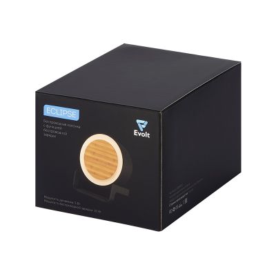 Портативная колонка c функцией беспроводной зарядки Eclipse, 5 Вт / 10 Вт-9