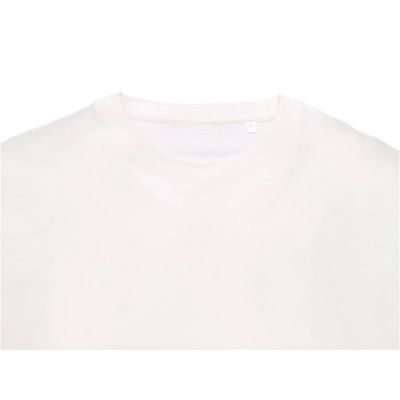 Футболка Kyoto из джерси 180 г/м2 с пич отделкой, унисекс, молочный-7