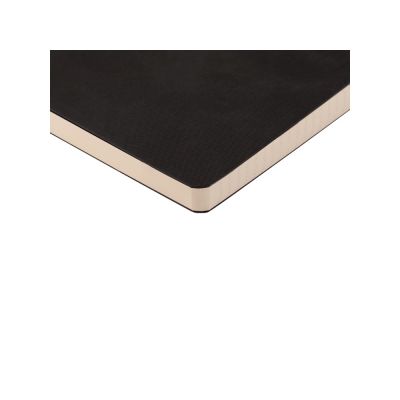 Ежедневник недатированный А5 Megapolis jeans, черный-3