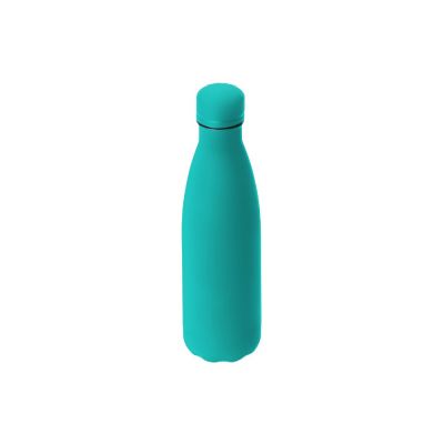 Термобутылка Актив Soft Touch, 500мл, бирюзовый-0