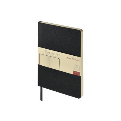 Блокнот А5 Megapolis Flex Loft, черный-0