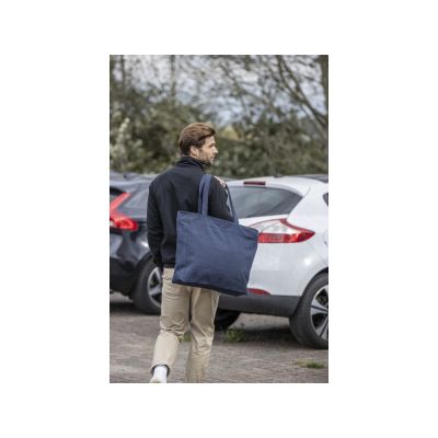 Weekender эко-сумка из переработанного материала Aware™ плотностью 500 г/м² - Белый-4