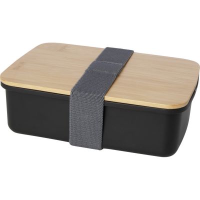 Mangi Ланч-бокс 750 мл - сплошной черный-0