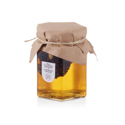 Мед с сосновой шишкой и кедровым орехом 250 гр.-0