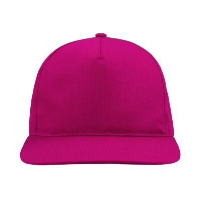 Бейсболка Poly 5-ти панельная, фуксия-1