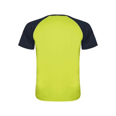 Спортивная футболка Indianapolis мужская, неоновый желтый/нэйви-1