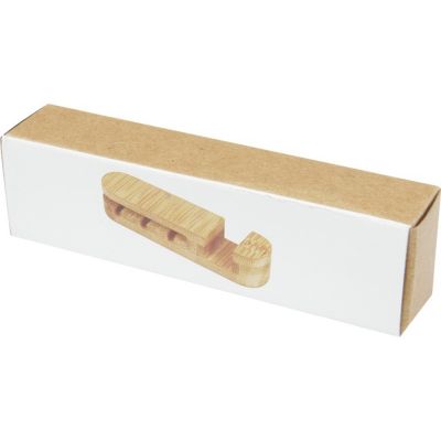 Edulis бамбуковый кабельный органайзер , бежевый-5