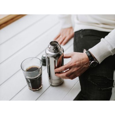 Термос для напитков, вакуумный, бытовой, тм bobber. Объем 0.47 литра. Артикул Flask-470 Glossy-6