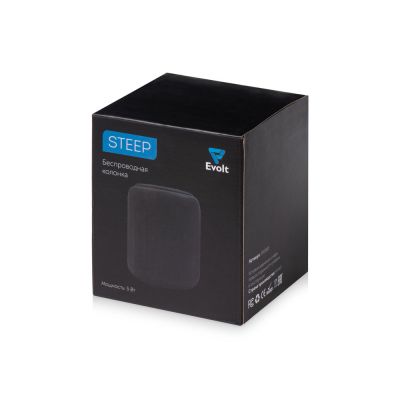 Портативная колонка TWS Steep, черный-9