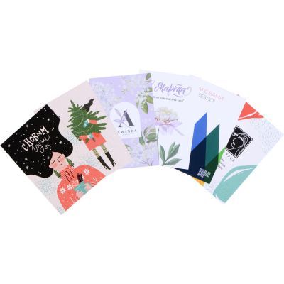 Открытка под запечатку, А6-4