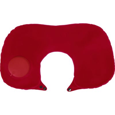 Подушка под шею с помпой Push, красный-5