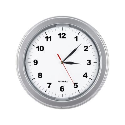 Часы настенные Паламос, серебристый-1