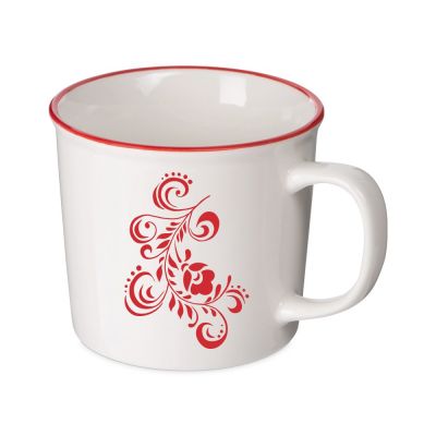 Кружка Nancy Line, белый/красный-1