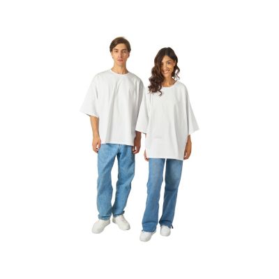 Футболка Berlin к/р оверсайз, 100% хлопок, 180гр, молочный-5