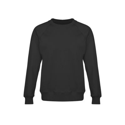 Свитшот оверсайз с рукавом реглан Belgrade, унисекс, черный-0