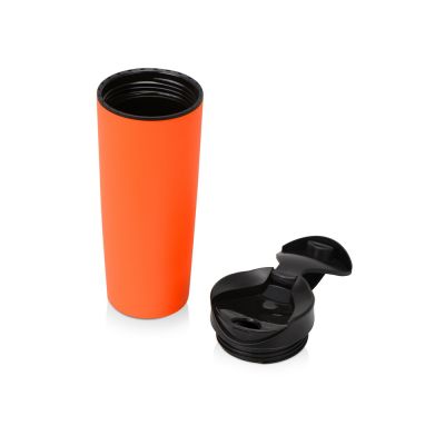 Термокружка Годс 470мл на присоске, оранжевый-3
