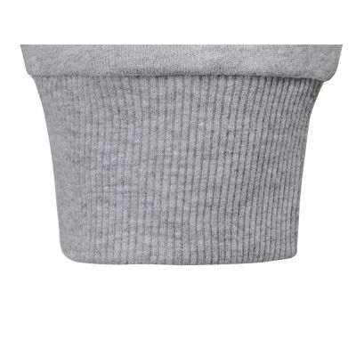 Свитшот Motion унисекс с начесом, серый меланж-12