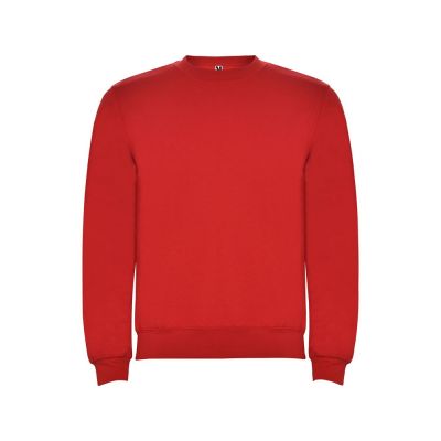 Свитшот с начесом Clasica унисекс, красный-0