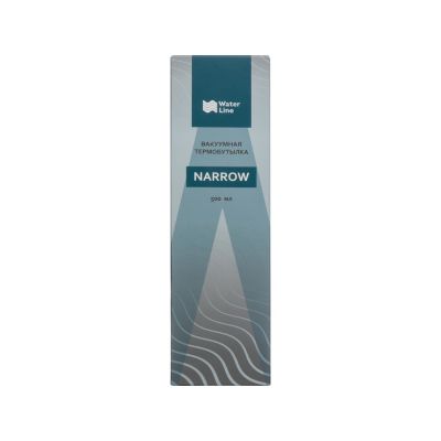 Термобутылка Narrow с вакуумной изоляцией, 500 мл, черный-8