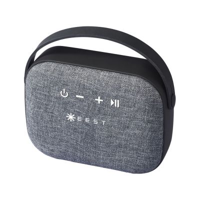 Динамик Bluetooth с тканым материалом, черный-6
