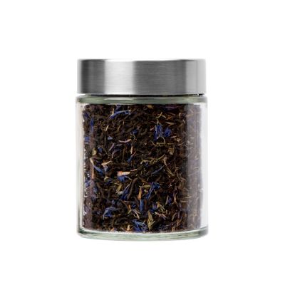 Чай черный, серия Essence, с чабрецом и лепестками василька, стеклянная банка-1