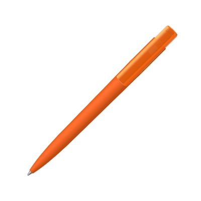 Шариковая ручка RECYCLED PET PEN PRO K transparent GUM soft-touch, оранжевый-0